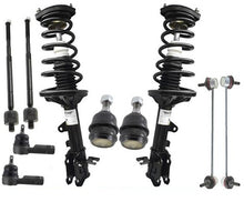 Frt Coil Spring Strut Ball Joints Sway Link Tie Rods Kit for 03-08 Tiburon 10pc