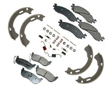 Fits 06-10 Ford Explorer CERAMIC Front & Rear Pads Parking Brake Shoes Springs