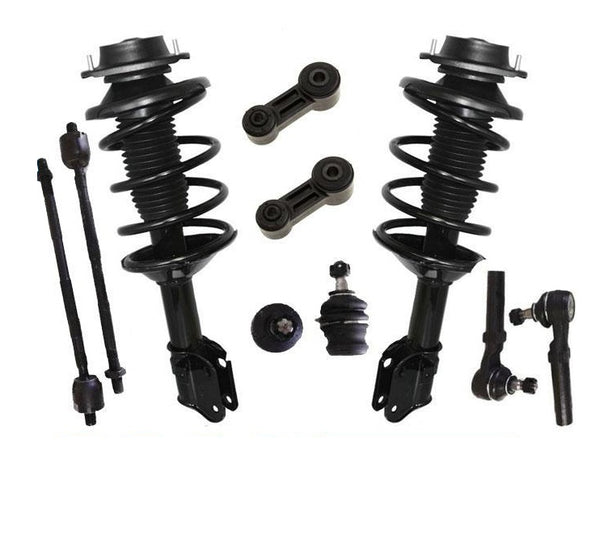 Puntales de resorte helicoidal, barra estabilizadora, juntas esféricas para Subaru Legacy 2.5L 2000-2002