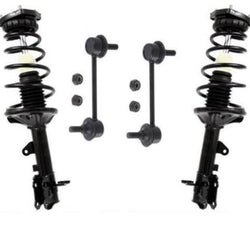Rr Quick Coil Spring Strut Mount Stabilizer Links For 00-06 Hyundai Elantra