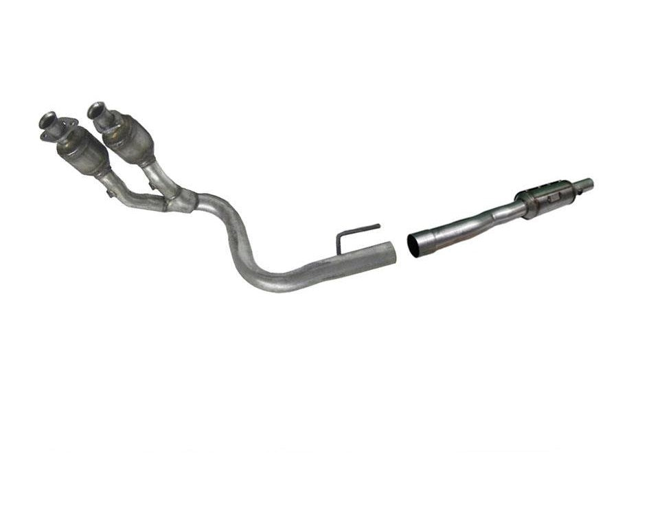 Convertidores catalíticos delanteros dobles y traseros aptos para Jeep Grand Cherokee 1999-2000