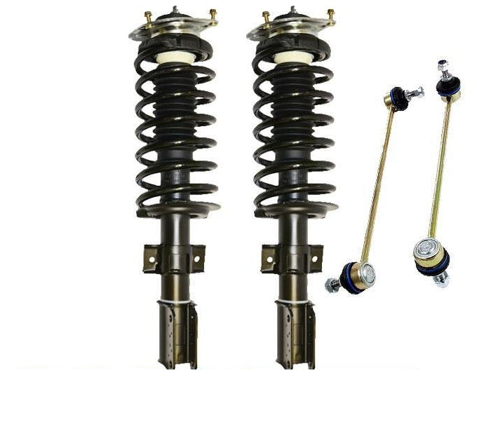 Complete Coil Spring Strut Mount Sway Bar Link Kit for Volvo C70 S70 V70 850