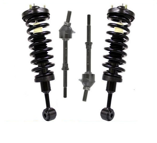 Enlaces de barra estabilizadora de montaje de puntal de resorte de bobina rápida delantera 05-08 para recogida Ford F150 4X4