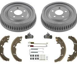 89-97 Cougar Thundbird (2) Tambores y zapatas de freno trasero 8955 B618 Cilindro de rueda