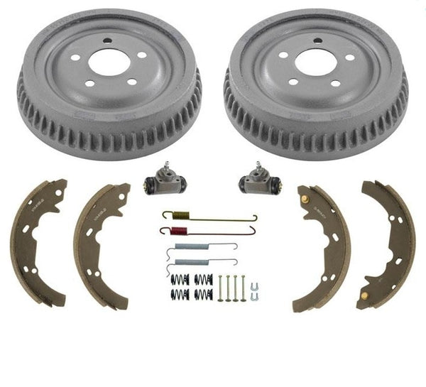 89-97 Cougar Thundbird (2) Tambores y zapatas de freno trasero 8955 B618 Cilindro de rueda
