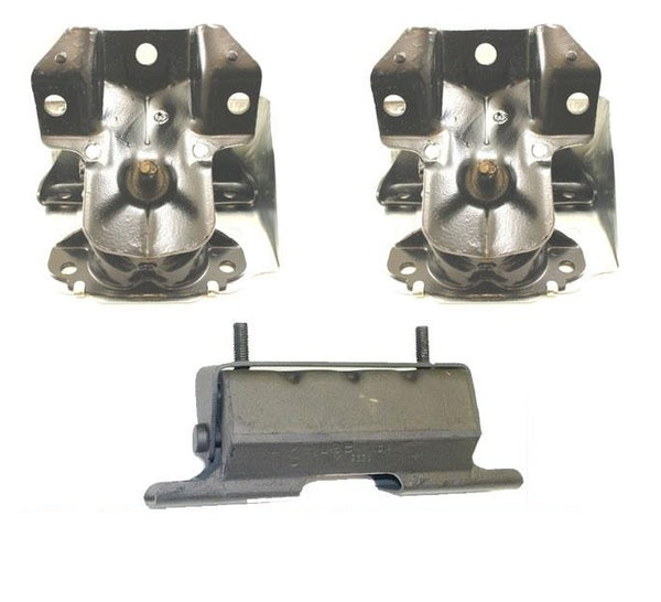 100% New Engine Mount Trans 3pc Kit 07-13 Silverado V6 4.3L 4 Wheel Drive 4x4