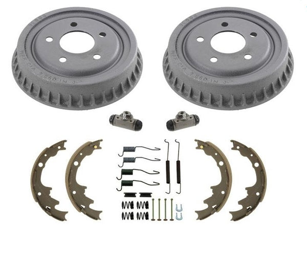 for Ford Ranger 01-08 Rear Wheel Drive Smaller Standard Size 9inch Drums Shoes