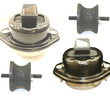 Engine Motor Transmission Mount 4 Pc Set Kit For BMW 745i 745Li 750i 750Li
