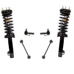 Grand Cherokee Commander Tie Rods Sway Bar Links Struts 6Pc