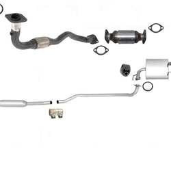 Para 96-97 Corolla 1.6L 1.8L California Emisiones Silenciador de sistema de escape completo
