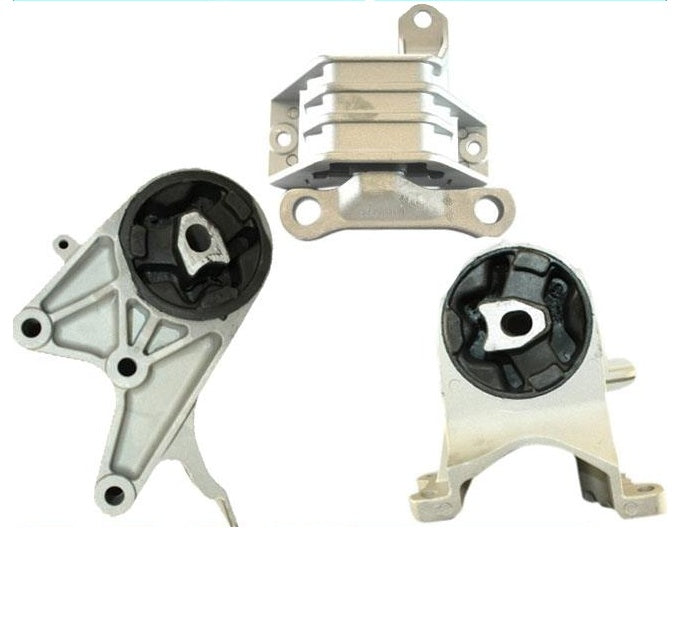Juego de 3 soportes para motor de transmisión para Chevy Malibu 09-12 2.4L 6 velocidades Auto