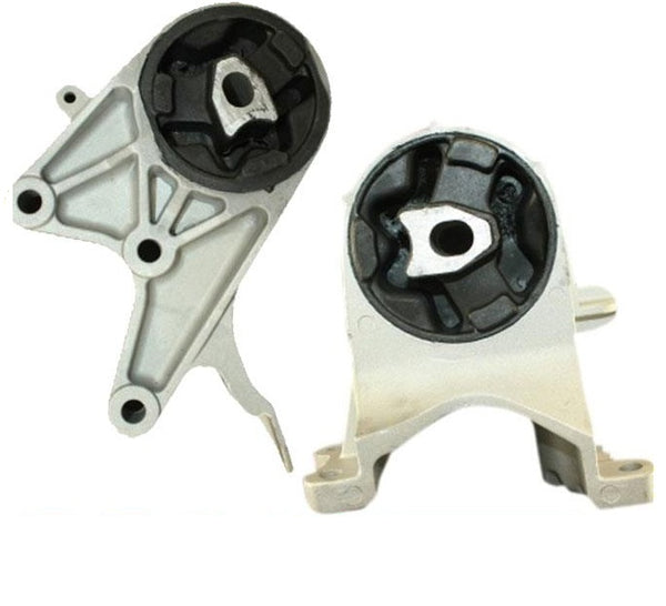 Front Rear Transmission Mount Set 2 Fits 09-12 Chevy Malibu 2.4L 6 Speed Auto