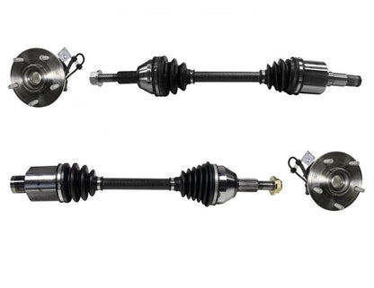 Ejes delanteros y cojinetes de cubo de rueda aptos para Chrysler Town &amp; Country 08-10