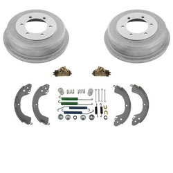 Tambores de freno trasero, zapatas y resortes de freno con cilindro de rueda para Montero Sport 99-04