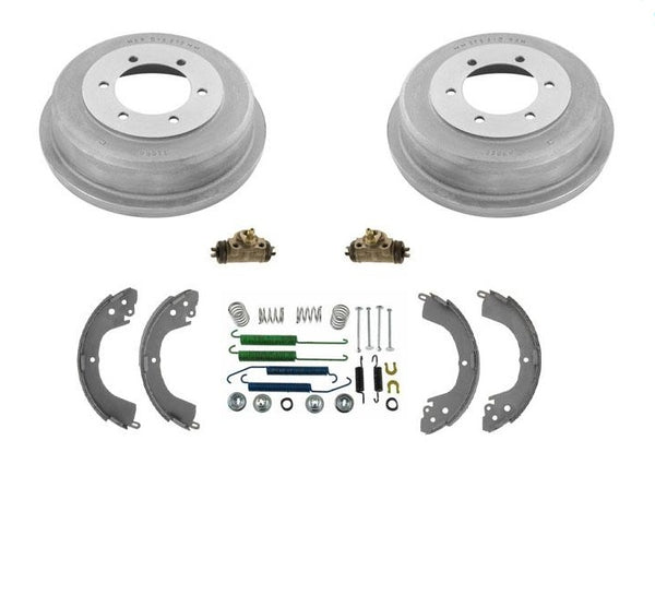 Tambores de freno trasero, zapatas y resortes de freno con cilindro de rueda para Montero Sport 99-04
