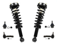 Soportes de resorte helicoidal de amortiguador delantero completo 09-12 para Ford F-150 4WD kit de 6 piezas