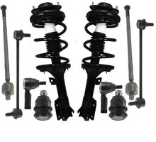 Coil Spring Strut Sway Bar Links Tie Rod Ends Ball Joints for Hyundai Santa Fe