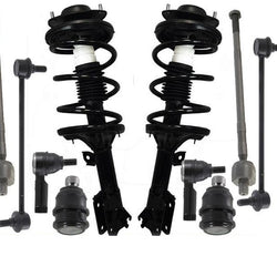 Coil Spring Strut Sway Bar Links Tie Rod Ends Ball Joints for Hyundai Santa Fe