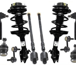 Coil Spring Strut Ball Joints Sway Bar Links Fits For 05-09 Subaru Outback