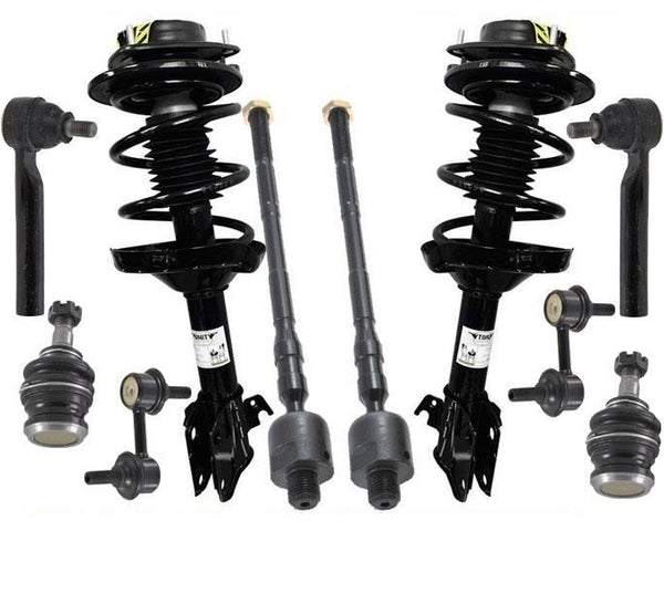 Coil Spring Strut Ball Joints Sway Bar Links Fits For 05-09 Subaru Outback