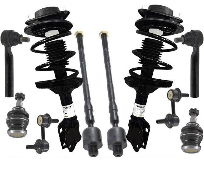 Coil Spring Strut Ball Joints Sway Bar Links Kit fits For 05-09 Subaru Legacy