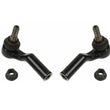 (2) Outer Steering Tie Rod End TO45091 TO45092 Fits S60 S80 V60 V70 XC70
