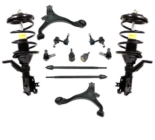 Brazos de control, rótulas, enlaces de barra estabilizadora, puntal de varillas de amarre para Honda Civic 1,3 03-05