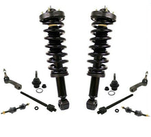 Para 09-12 F150 RWD 2 ruedas resortes de resorte varillas de amarre juntas de bola barra estabilizadora 10 piezas