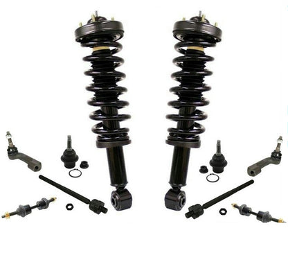 Ft Coil Spring Struts Tie Rods Ball Joints for Ford F150 09-13 Rear Wheel Drive
