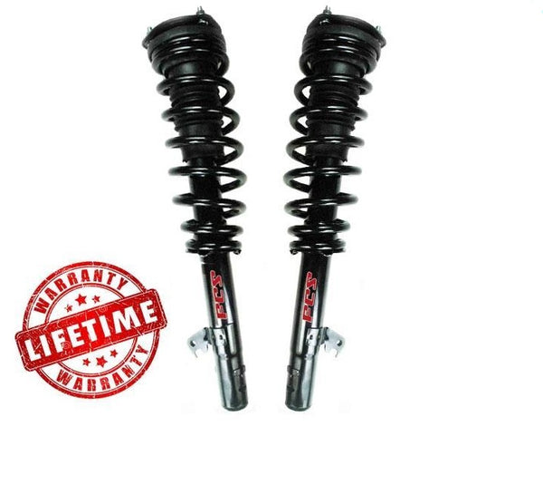 For 03-08 Mazda6 3.0L FWD With Automatic (2) Front Coil Spring Strut and Mount