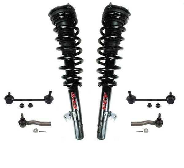 For 03-08 Mazda6 3.0L FWD W Automatic (2) Front Quick Spring Strut and Mount 6Pc