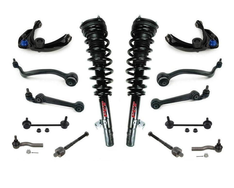 03-07 Mazda 6 3.0L Automatic Frt Control Arm and Ball Joint Kit With Struts 14Pc
