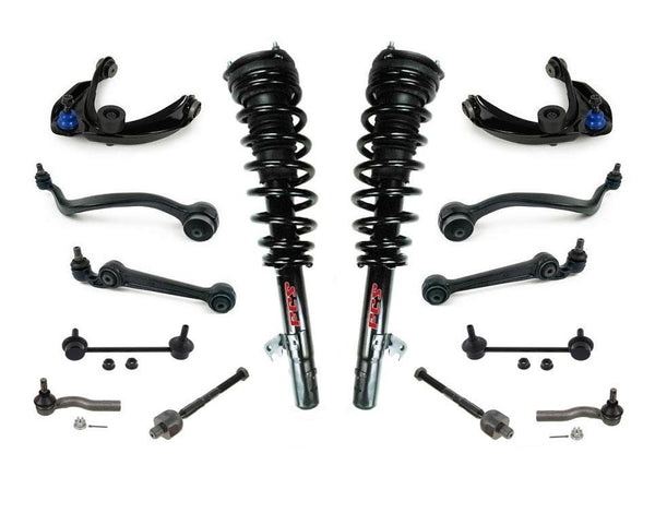 03-07 Mazda 6 3.0L Automatic Frt Control Arm and Ball Joint Kit With Struts 14Pc