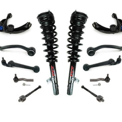 03-07 Mazda 6 3.0L Automatic Control Arm and Ball Joint Kit Tie Rods Struts 12Pc