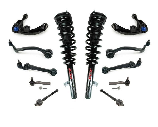03-07 Mazda 6 3.0L Automatic Control Arm and Ball Joint Kit Tie Rods Struts 12Pc
