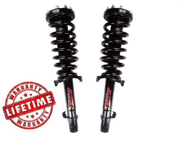 Para 08-12 Accord 4Dr Sedan 3.5L automático (2) soporte y soporte de resorte rápido delantero