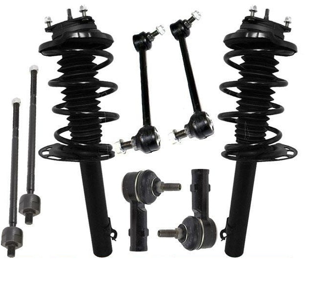 Barra estabilizadora de montaje de puntal de resorte rápido delantero, varillas de amarre para Ford Focus 06-07