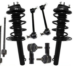 Front Quick Coil Spring Strut Mount Sway Bar Links Tie Rods For 06-07 Ford Focus