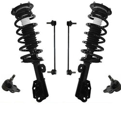 Juego de eslabones de barra estabilizadora con rótulas de montaje de puntales de resorte delantero para Saturn Vue 02-07