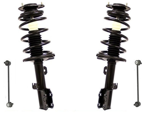 Enlaces de barra estabilizadora de montaje de puntal de resorte helicoidal rápido completo de pies para Toyota Matrix 03-08