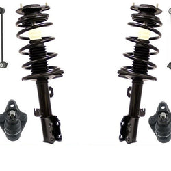 Ft Quick Coil Spring Strut Ball Joints Sway Bar Links For 03-08 Toyota Matrix