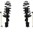 Front Coil Spring Struts Sway Links For Volvo 01-02 V70 XC / 03-07 XC70 4Pc