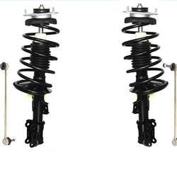 Front Coil Spring Struts Sway Links For Volvo 01-02 V70 XC / 03-07 XC70 4Pc