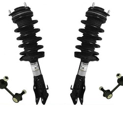 Enlaces de barra estabilizadora de montaje de puntal de resorte rápido delantero para Honda Civic Coupe 06-11