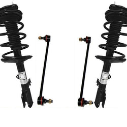 Juego de eslabones de barra estabilizadora de montaje de puntal de resorte helicoidal rápido delantero para Toyota Rav 4 AWD 00-05