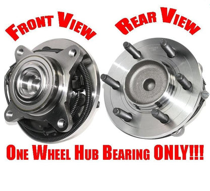 Front Wheel Hub Bearing Assembly For 11-14 F150 6 Studs Rear Wheel Drive
