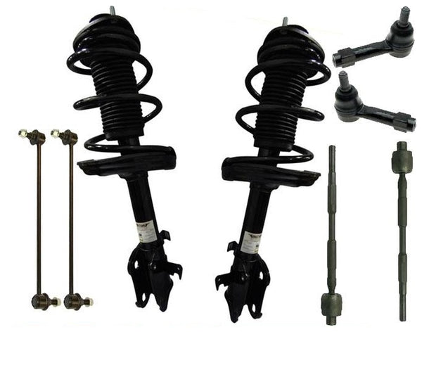 Front Coil Spring Struts Mount Sway Bar Links Tie Rod Ends For Honda Ridgeline