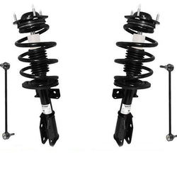 Complete Quick Coil Spring Struts Sway Bar Links For 07-13 Acadia 4Pc Kit