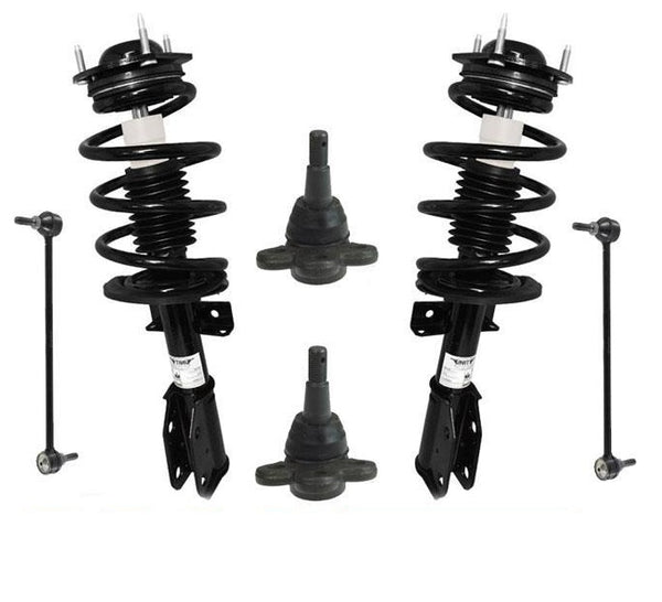 Puntales de resorte helicoidales completos Enlaces de barra estabilizadora Juntas esféricas 08-13 Enclave