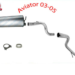 Fits For Aviator 4.6L 03-05 Muffler Exhaust Pipe System 2479 34906 44899